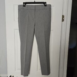 Ann Taylor LOFT Skinny Ankle Gray Dress Pants Size 10 ⭐️NWOT⭐️